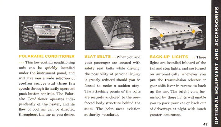 1960 Ford Owners Manual Page 2